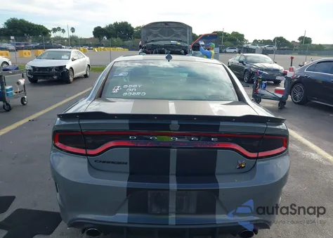 2019 Dodge Charger Scat Pack Rwd from USA, damaged, VIN 2C3CDXGJ8KH710341